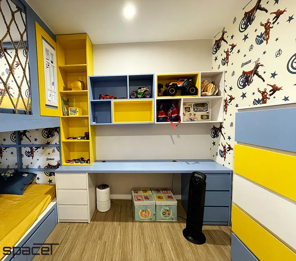Phòng cho bé - Căn hộ Vinhomes Origami Q9 - Phong cách Modern | Space T