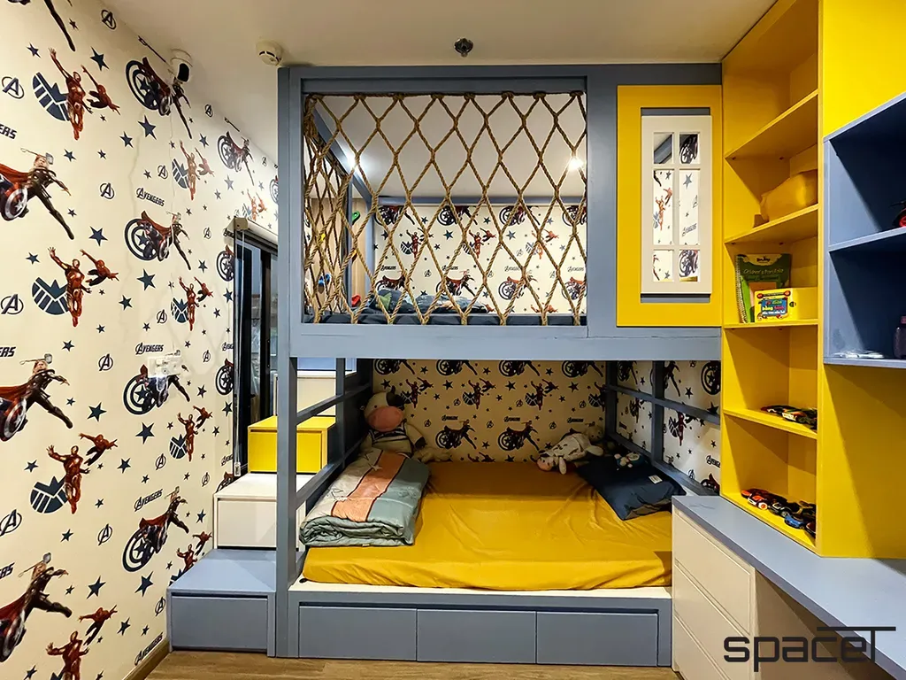 Phòng cho bé - Căn hộ Vinhomes Origami Q9 - Phong cách Modern | Space T