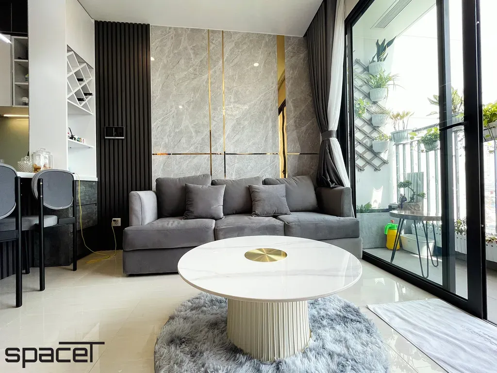 Phòng khách - Căn hộ Vinhomes Origami Q9 - Phong cách Modern | Space T