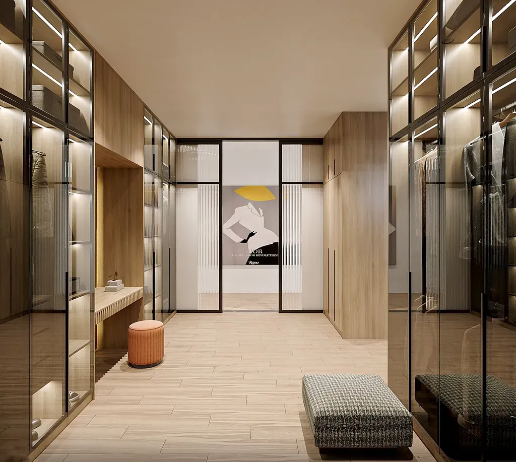 Phòng thay đồ - Khách sạn Ngã ba Liên Khương - Phong cách Modern | Space T