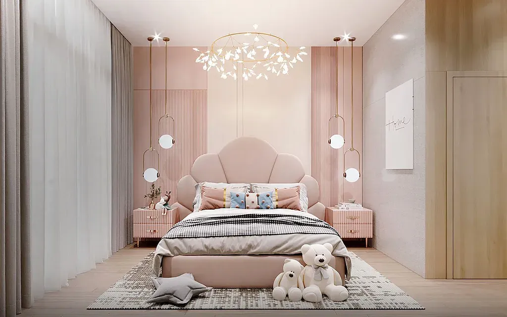 Phòng cho bé - Khách sạn Ngã ba Liên Khương - Phong cách Modern | Space T