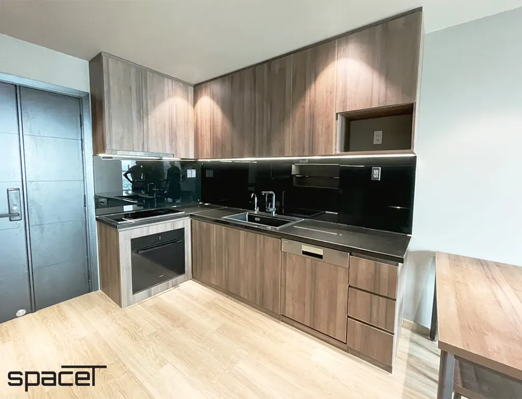 Phòng bếp - Căn hộ Terra Royal Quận 3 - Phong cách Modern | Space T