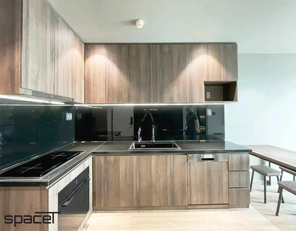 Phòng bếp - Căn hộ Terra Royal Quận 3 - Phong cách Modern | Space T