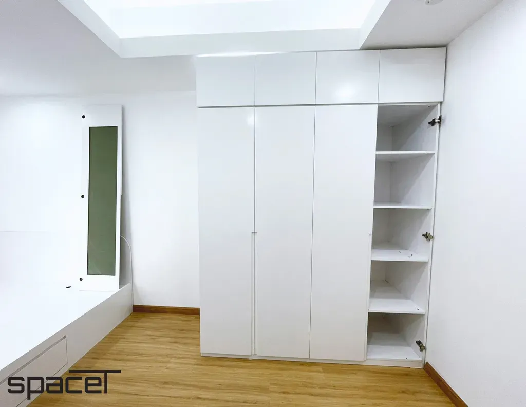 Phòng ngủ - Căn hộ Homyland 2 Quận 2 - Phong cách Minimalist | Space T