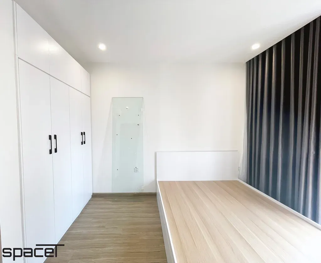 Phòng ngủ - Căn hộ The Origami (Vinhomes Quận 9) - Phong cách Scandinavian | Space T