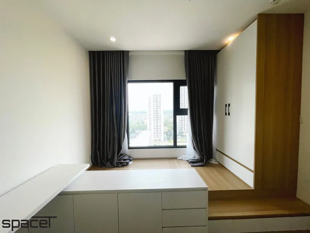 Phòng ngủ - Căn hộ The Origami (Vinhomes Quận 9) - Phong cách Scandinavian | Space T