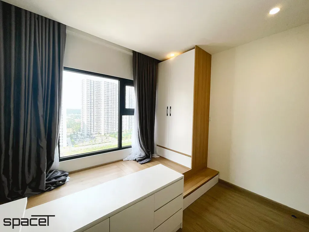 Phòng ngủ - Căn hộ The Origami (Vinhomes Quận 9) - Phong cách Scandinavian | Space T