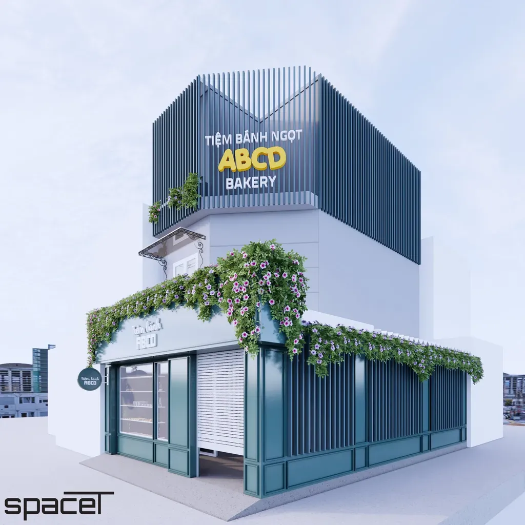 Mặt tiền - Nhà phố Thủ Đức - Phong cách Indochine | Space T