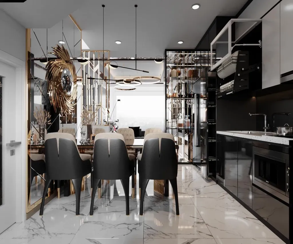 Phòng ăn - Nhà phố Quận Bình Tân - Phong cách Modern | Space T