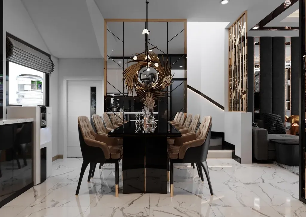 Phòng ăn - Nhà phố Quận Bình Tân - Phong cách Modern | Space T