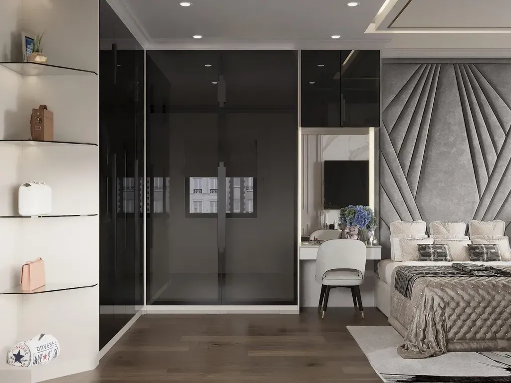 Phòng ngủ - Nhà phố Quận Bình Tân - Phong cách Modern | Space T