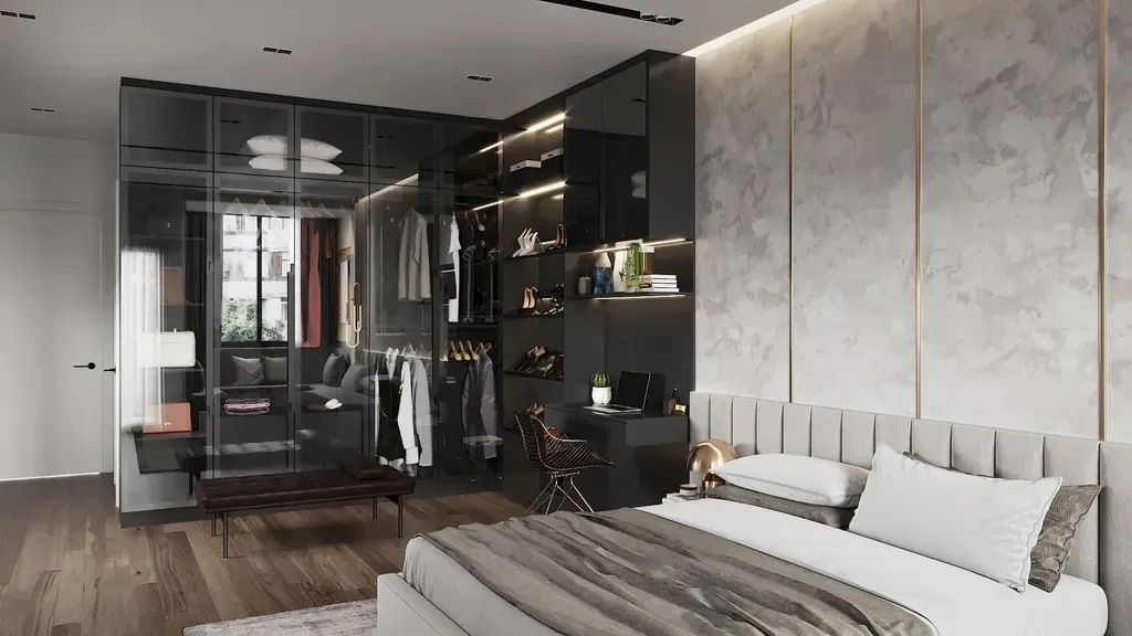 Phòng ngủ - Nhà phố Quận Bình Tân - Phong cách Modern | Space T