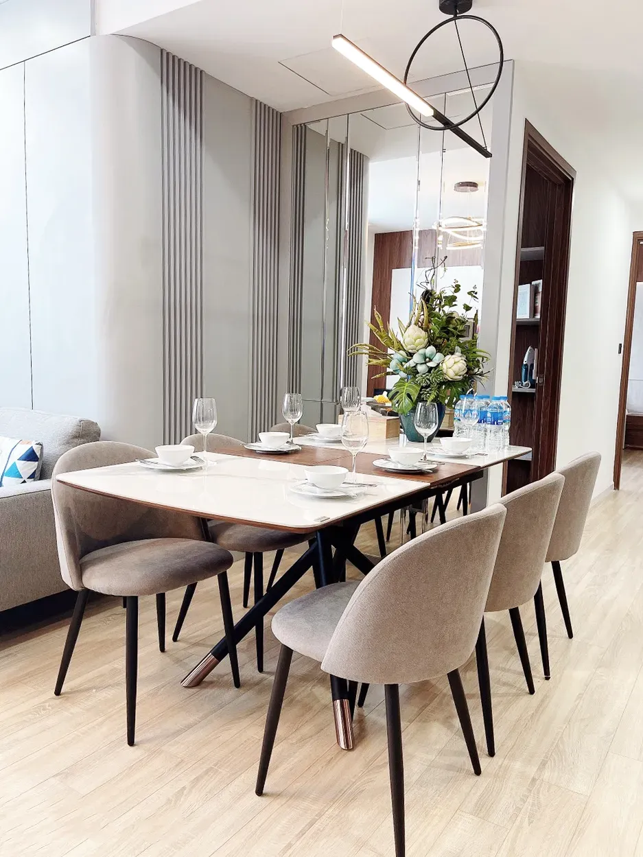 Phòng ăn - Căn hộ chung cư The One Sài Gòn - Phong cách Modern | Space T