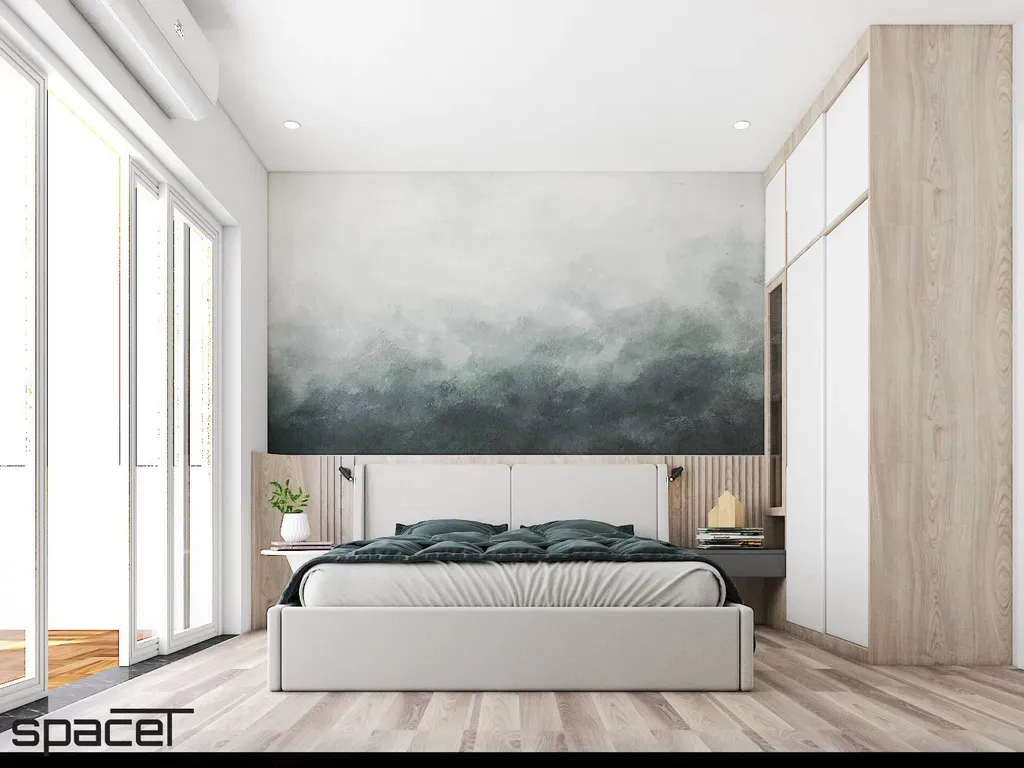 Phòng ngủ - Căn hộ chung cư An Phú Apartment Quận 6 - Phong cách Modern | Space T