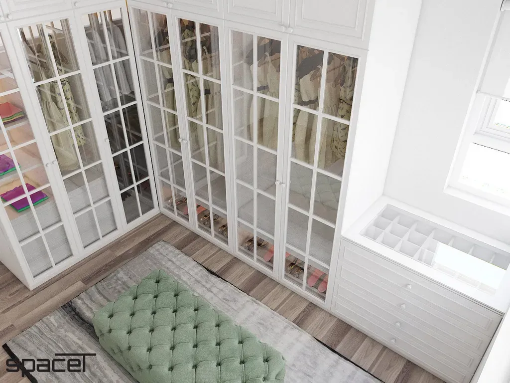 Phòng thay đồ - Căn hộ chung cư An Phú Apartment Quận 6 - Phong cách Modern | Space T