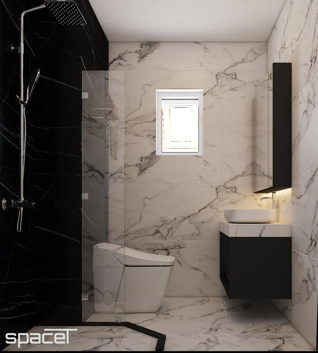Phòng tắm - Căn hộ chung cư An Phú Apartment Quận 6 - Phong cách Modern | Space T