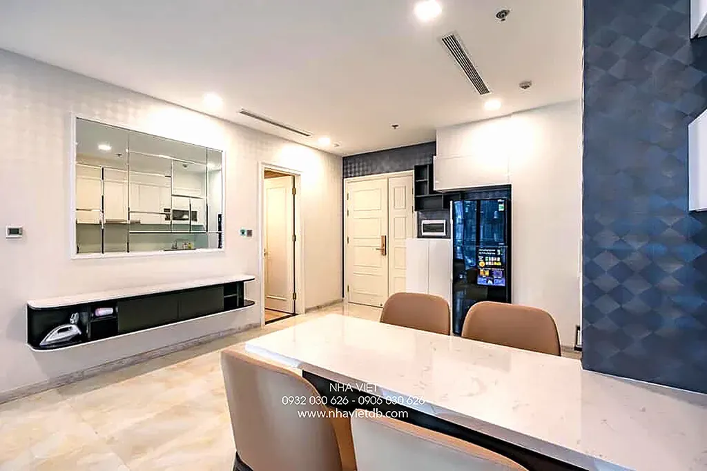 Phòng ăn - Căn hộ Vinhomes Ba Son Quận 1 - Phong cách Modern | Space T