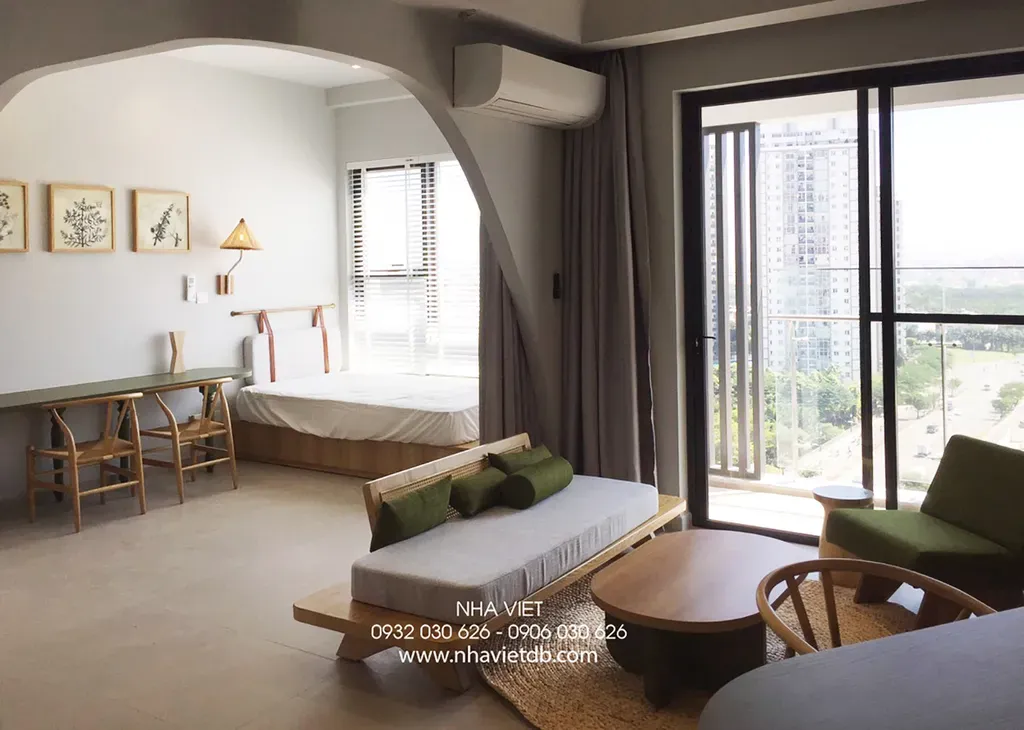 Căn hộ chung cư Hưng Phú Cần Thơ - Phong cách Wabi Sabi | Space T
