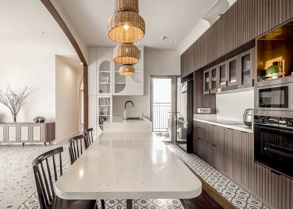 Căn hộ Palm Heights Quận 2 - Phong cách Indochine | Space T