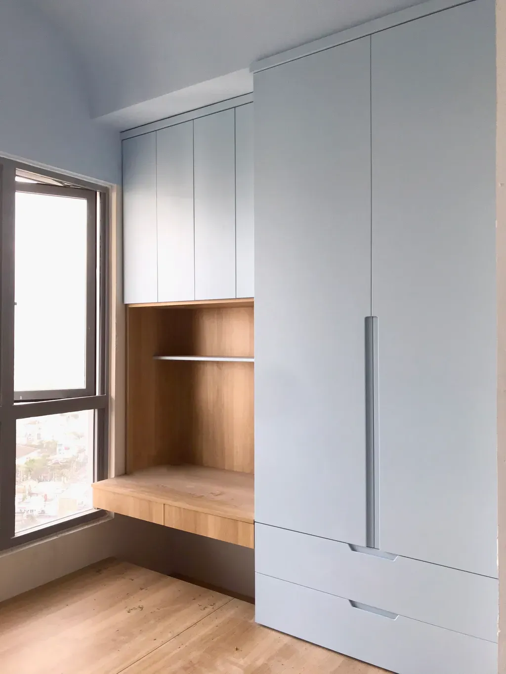 Phòng ngủ, Phòng làm việc - Căn hộ Palm Heights Quận 2 - Phong cách Indochine | Space T