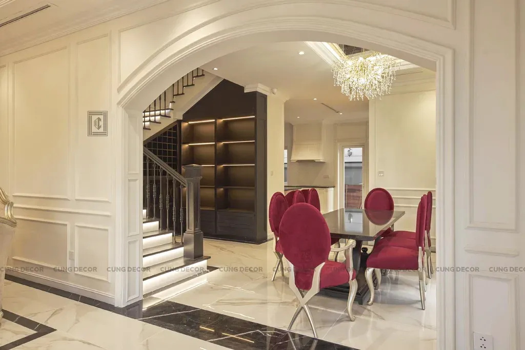 Phòng ăn - Biệt thự Sol Villas TP. Thủ Đức - Phong cách Neo Classic | Space T
