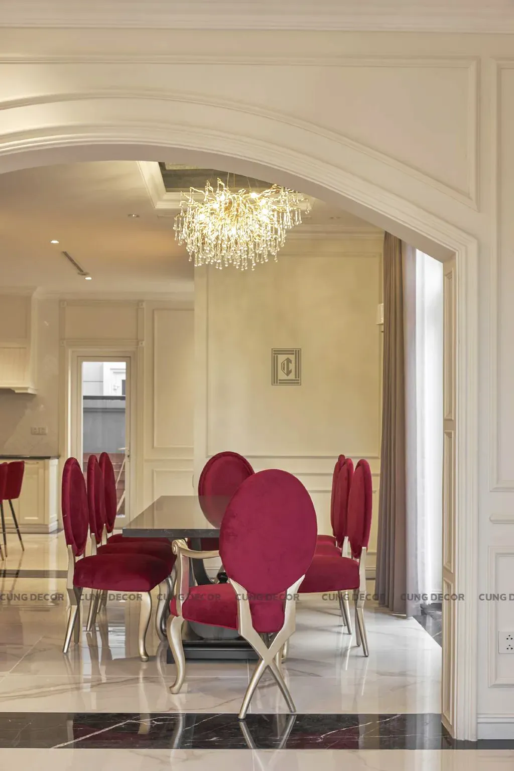 Phòng ăn - Biệt thự Sol Villas TP. Thủ Đức - Phong cách Neo Classic | Space T