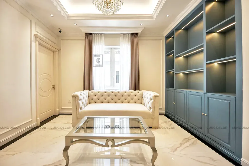 Phòng giải trí - Biệt thự Sol Villas TP. Thủ Đức - Phong cách Neo Classic | Space T