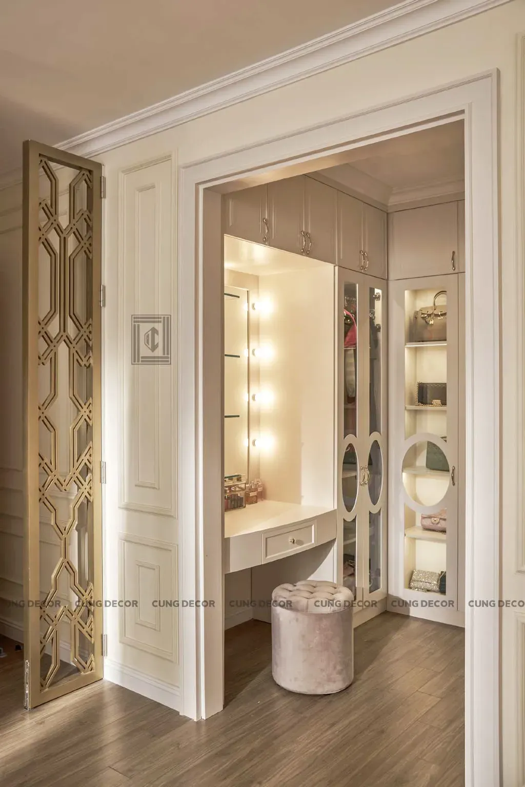 Phòng ngủ - Căn hộ Landmark 81 Vinhomes Central Park - Phong cách Neo Classic | Space T