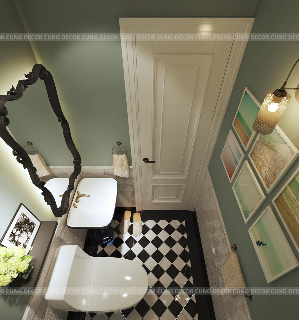 Phòng tắm - Nhà phố Khu Verosa Park Khang Điền - Phong cách Neo Classic  | Space T