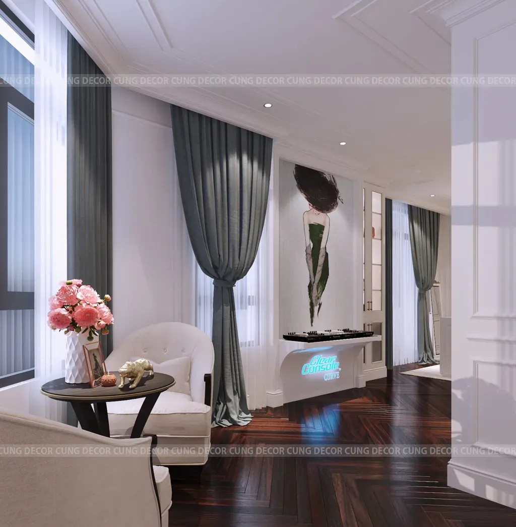 Phòng ngủ - Nhà phố Khu Verosa Park Khang Điền - Phong cách Neo Classic | Space T
