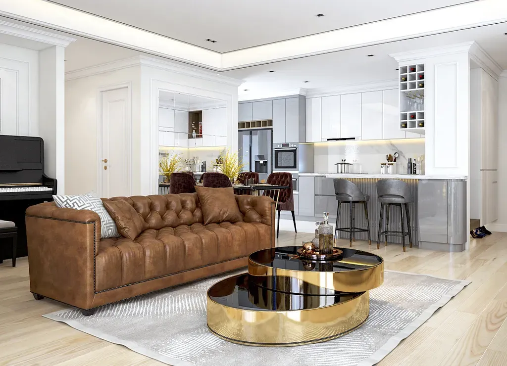 Nhà phố 85m2 Quận 2 - Phong cách Neo Classic Nhà phố 85m2 Quận 2 - Phong cách Neo Classic