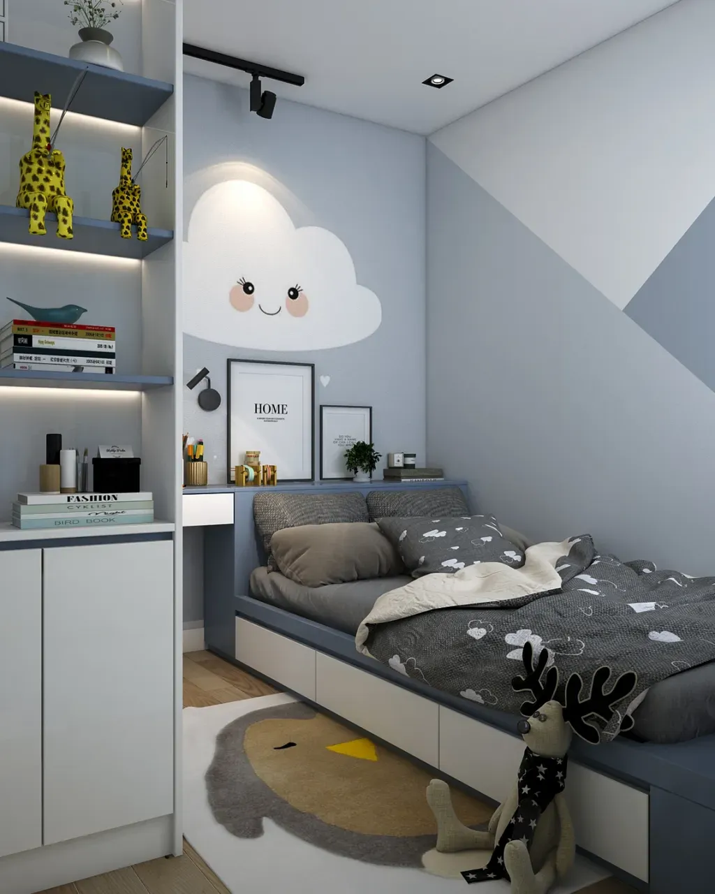 Phòng cho bé - Căn hộ 2PN Vinhomes Grand Park - Phong cách Modern | Space T
