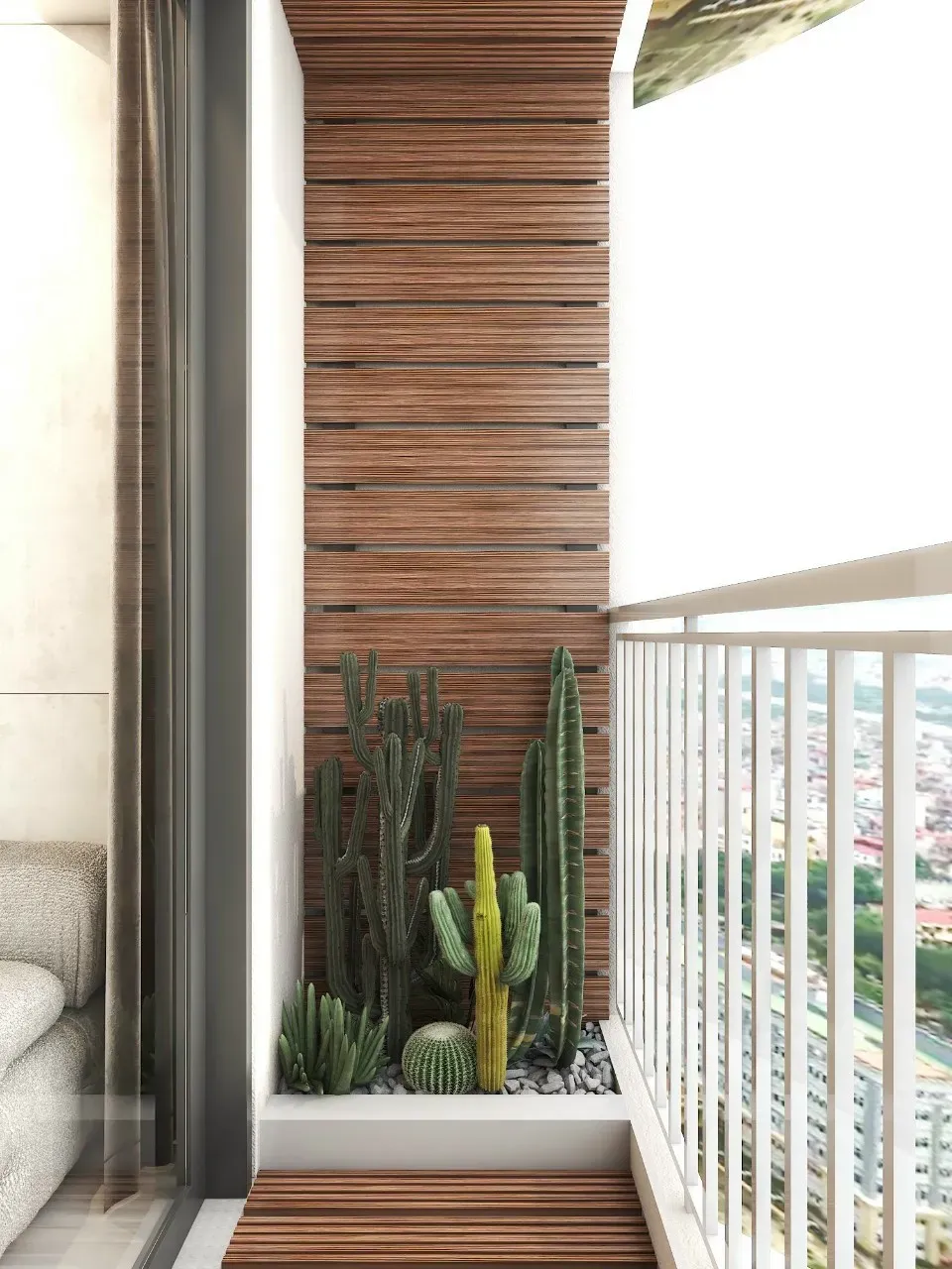 Lô gia - Căn hộ chung cư Grand View C - Phong cách Modern | Space T
