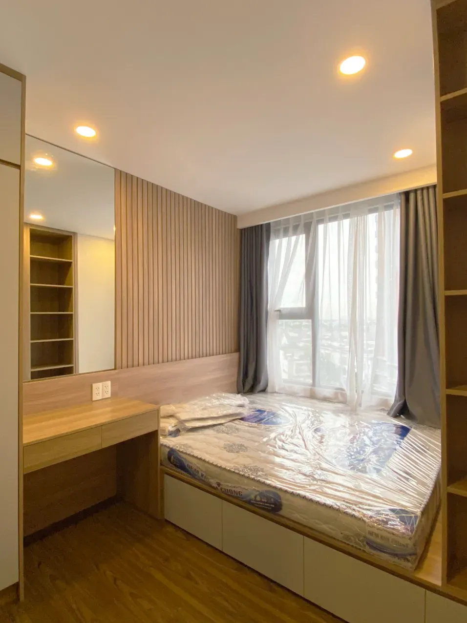 Phòng ngủ - Căn hộ Safira Khang Điền - Phong cách Scandinavian + Modern | Space T