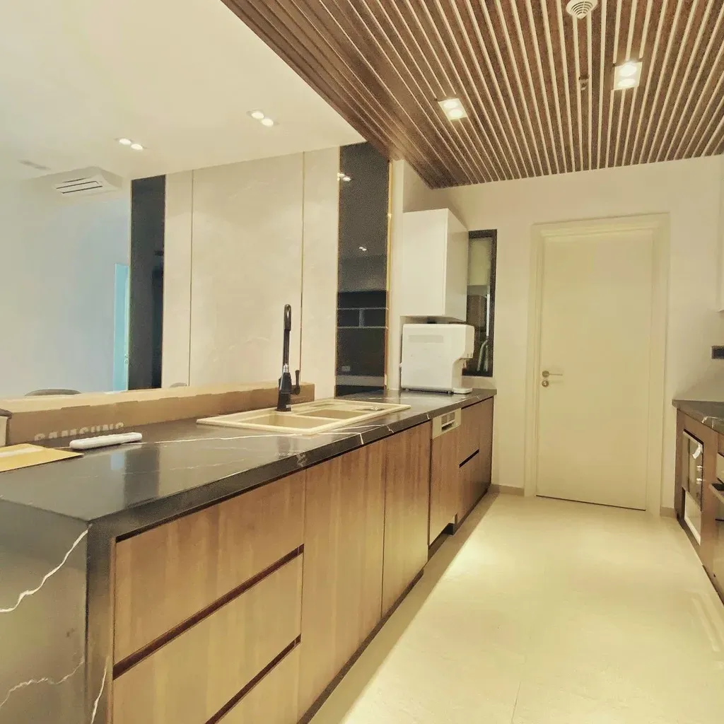 Phòng bếp - Căn hộ Masteri Thảo Điền - Phong cách Modern | Space T