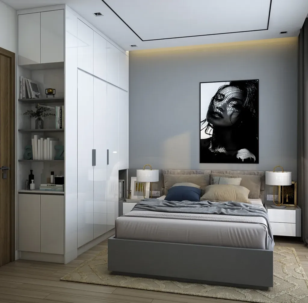 Phòng ngủ - Nhà phố 3PN Quận 7 - Phong cách Modern | Space T