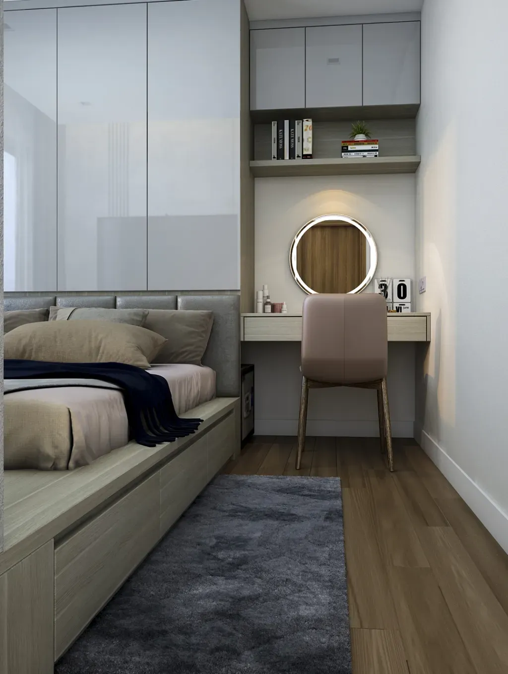 Phòng ngủ - Nhà phố 3PN Quận 7 - Phong cách Modern | Space T