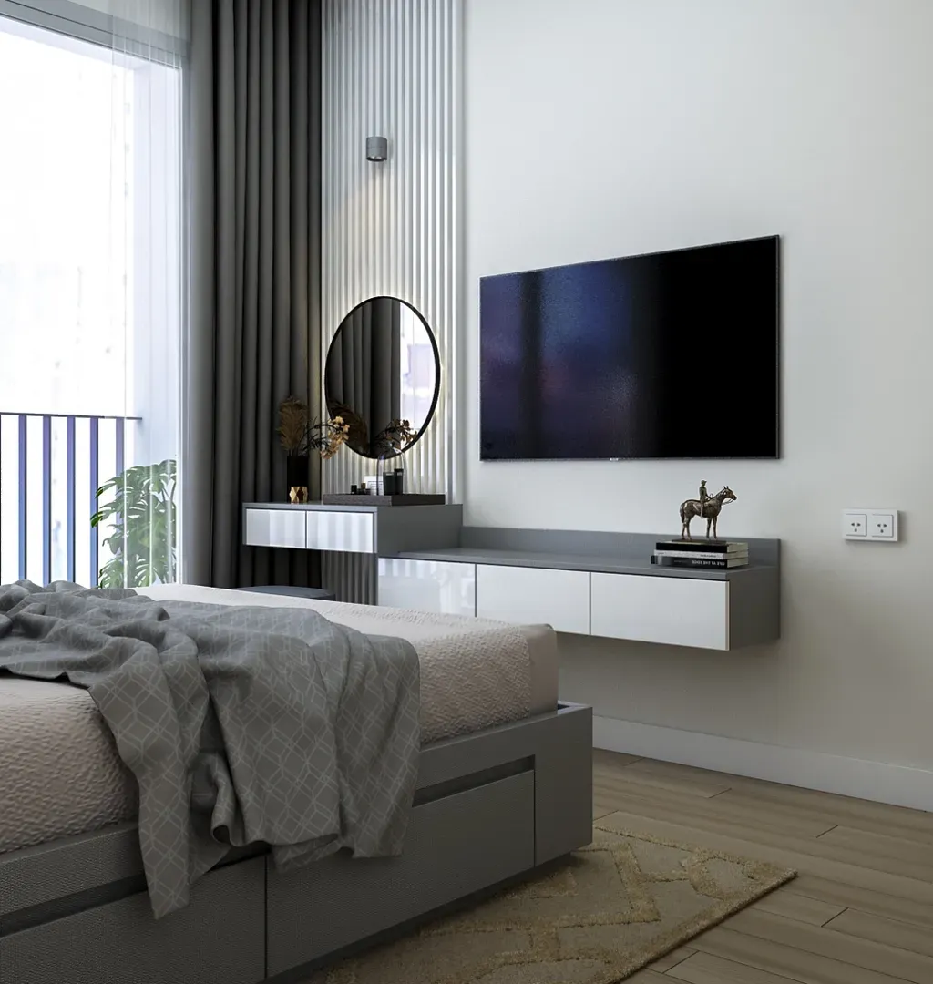 Phòng ngủ - Nhà phố 3PN Quận 7 - Phong cách Modern | Space T