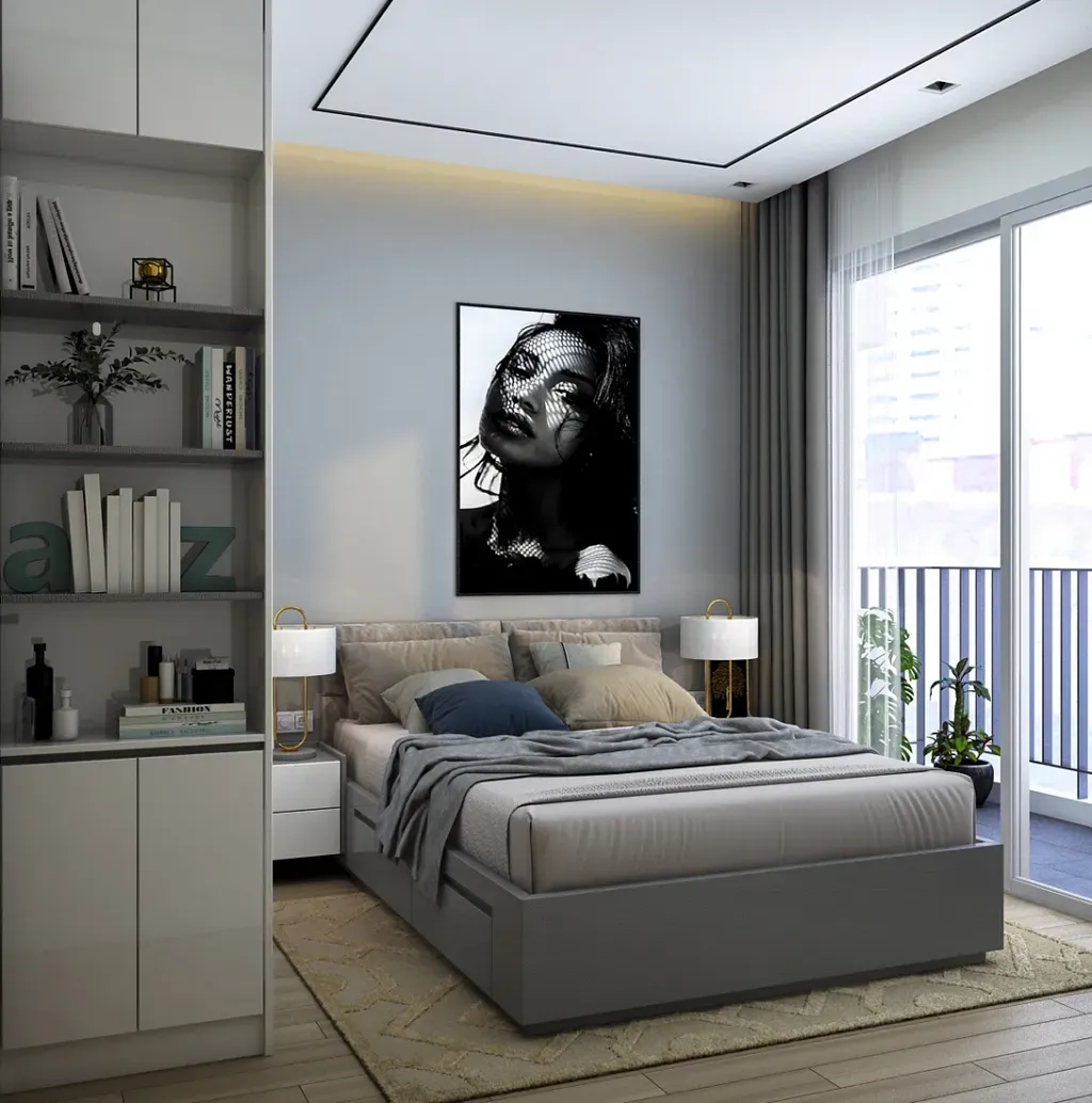 Phòng ngủ - Nhà phố 3PN Quận 7 - Phong cách Modern | Space T