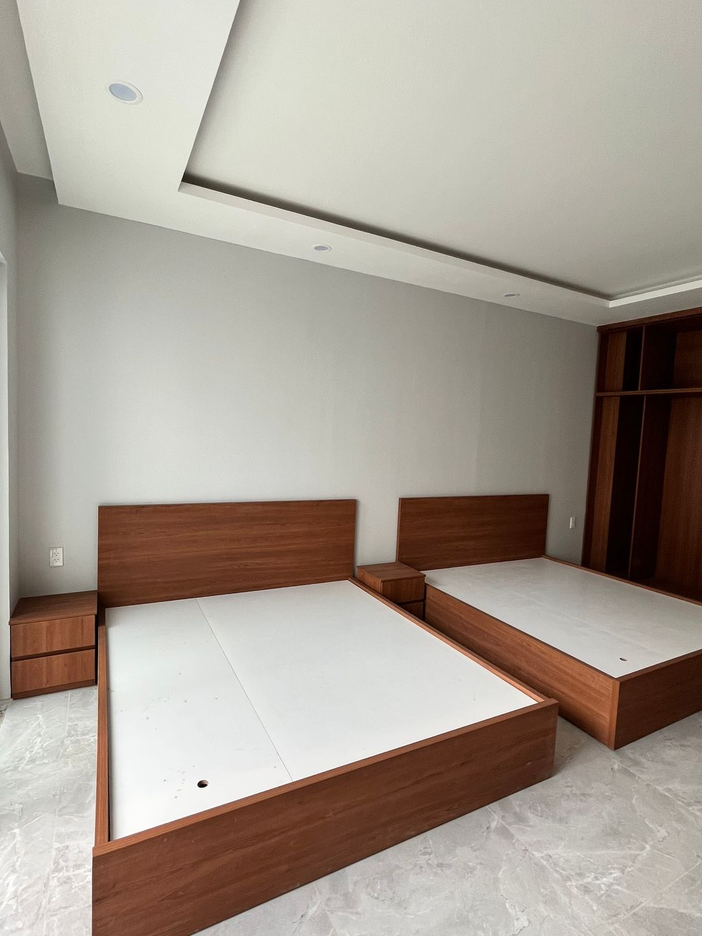 Phòng ngủ - Nhà phố 350m2 Quận 7 - Phong cách Modern  | Space T