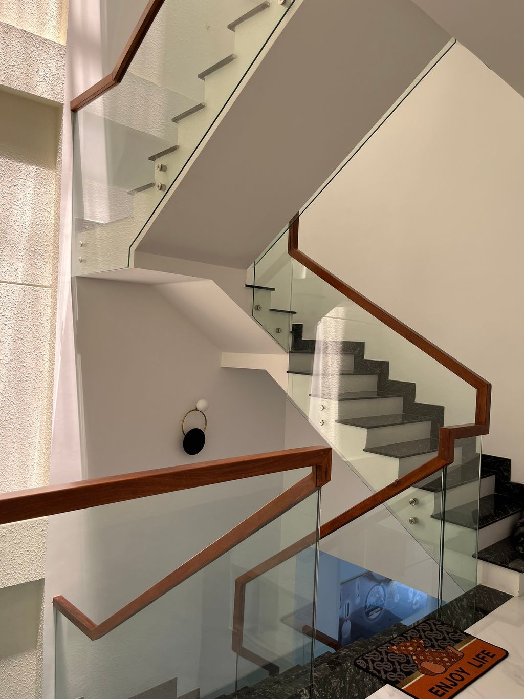 Cầu thang - Nhà phố 350m2 Quận 7 - Phong cách Modern  | Space T