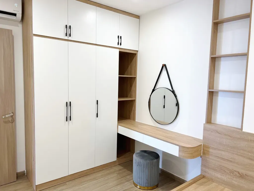 Phòng ngủ - Căn hộ Tòa S10.03 The Origami Vinhomes - Phong cách Modern + Scandinavian | Space T