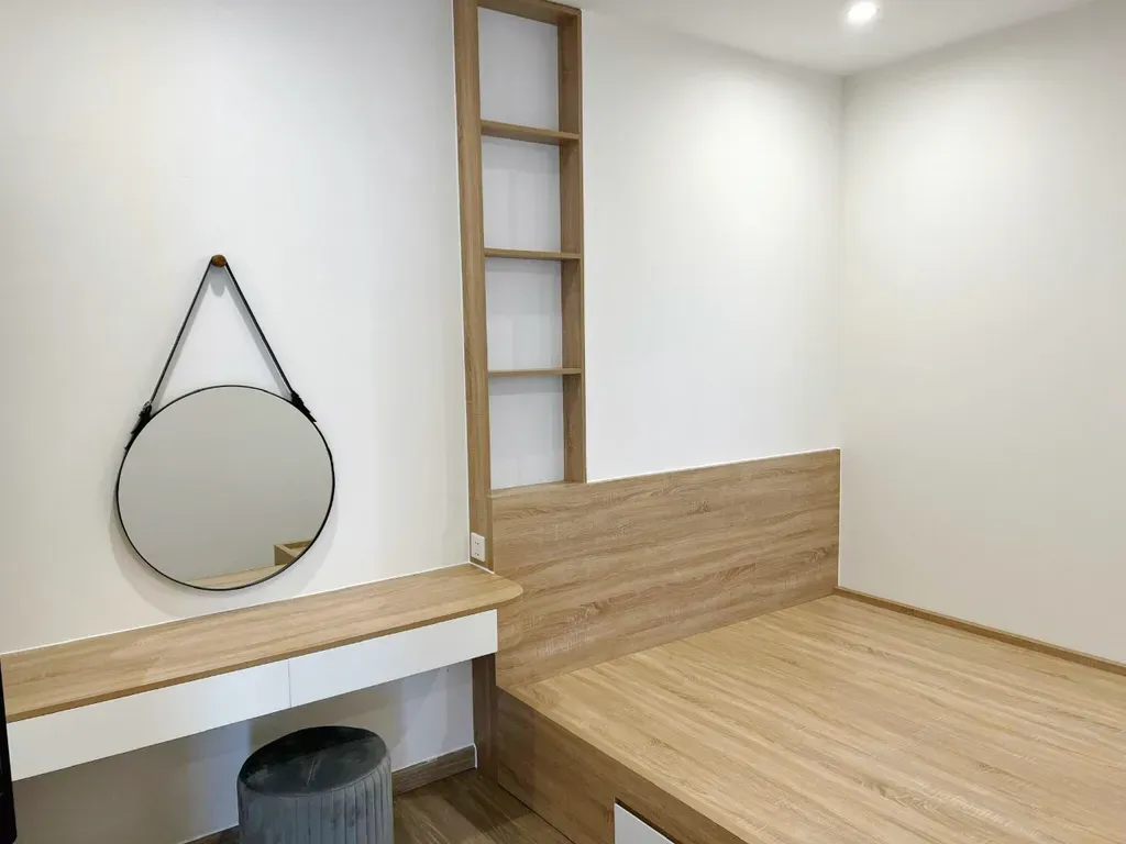 Phòng ngủ - Căn hộ Tòa S10.03 The Origami Vinhomes - Phong cách Modern + Scandinavian | Space T