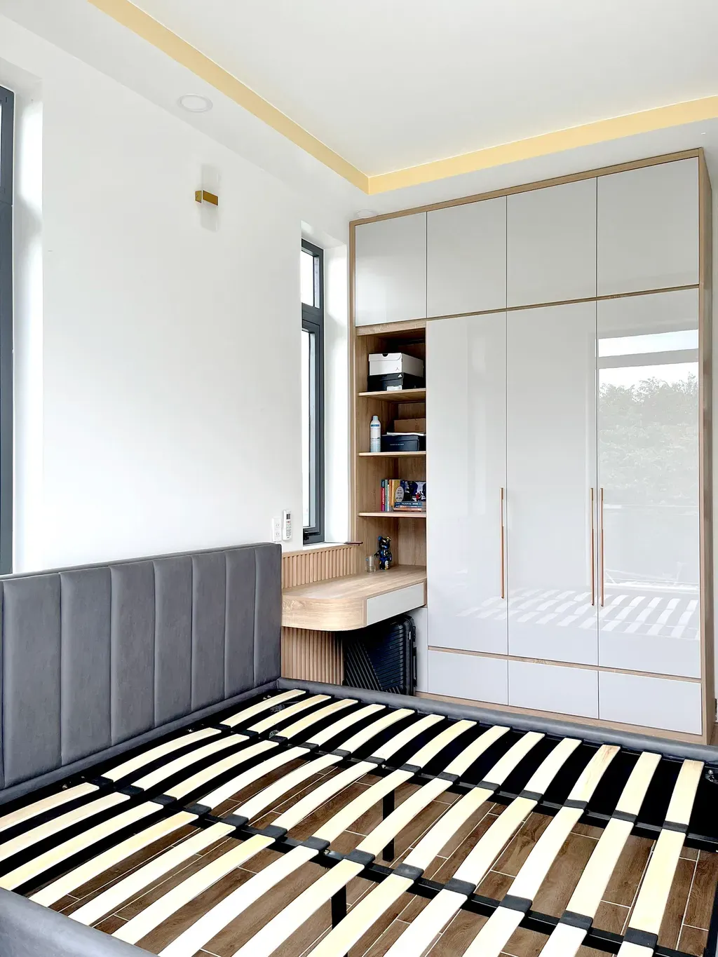 Phòng ngủ - Nhà phố Đồng Nai - Phong cách Scandinavian + Modern | Space T