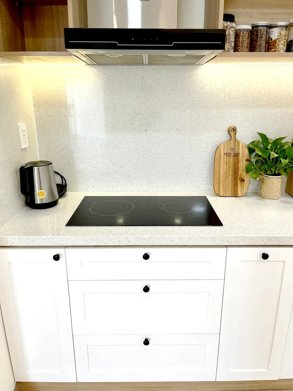 Phòng bếp - Nhà phố Đồng Nai - Phong cách Scandinavian + Modern | Space T