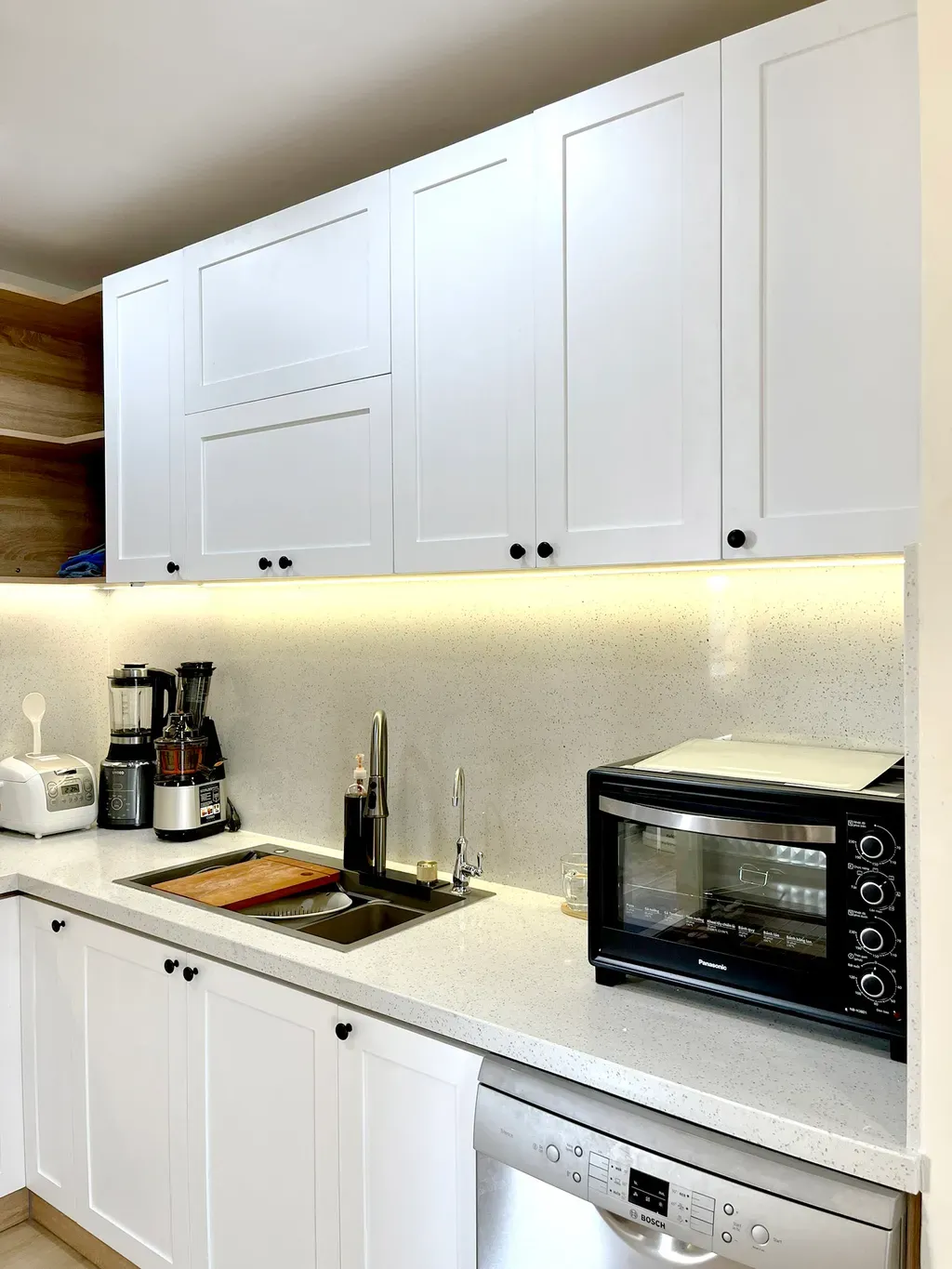 Phòng bếp - Nhà phố Đồng Nai - Phong cách Scandinavian + Modern | Space T