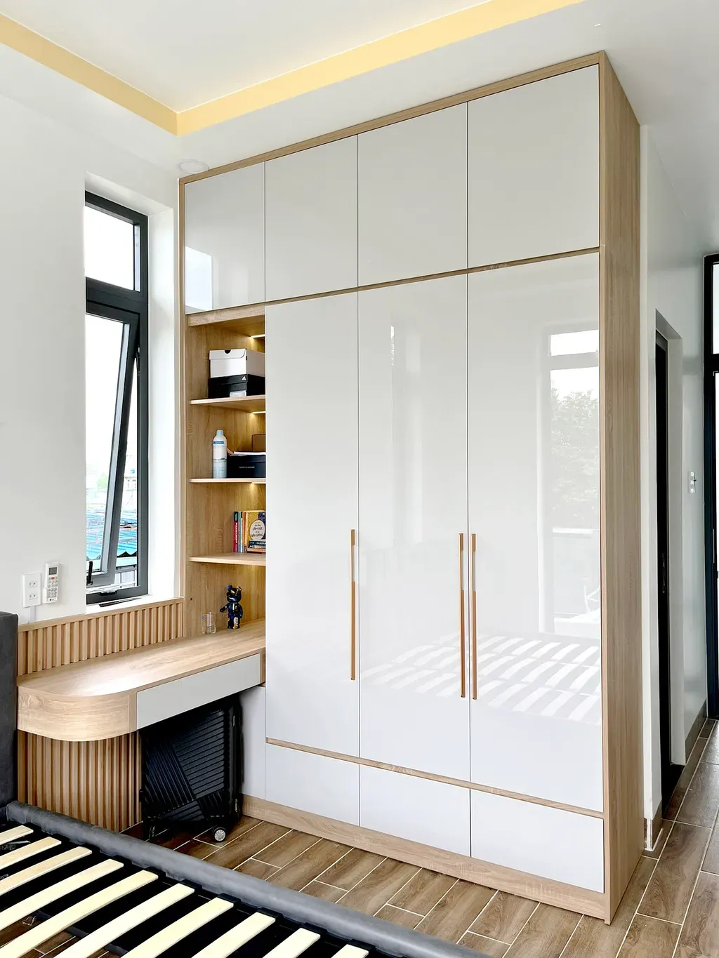 Phòng ngủ - Nhà phố Đồng Nai - Phong cách Scandinavian + Modern | Space T