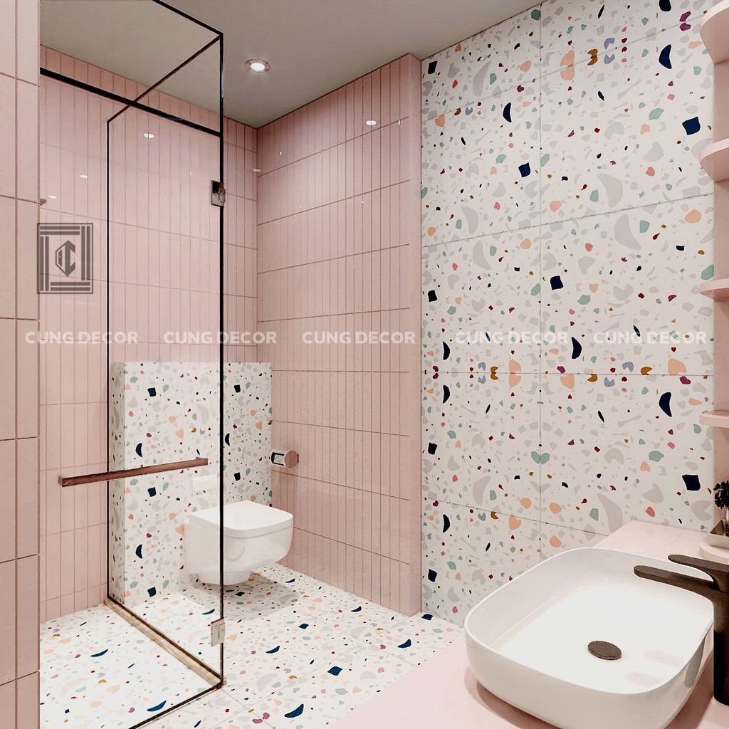 Phòng tắm - Nhà phố Hà Đô Quận 10 - Phong cách Bán cổ điển  | Space T