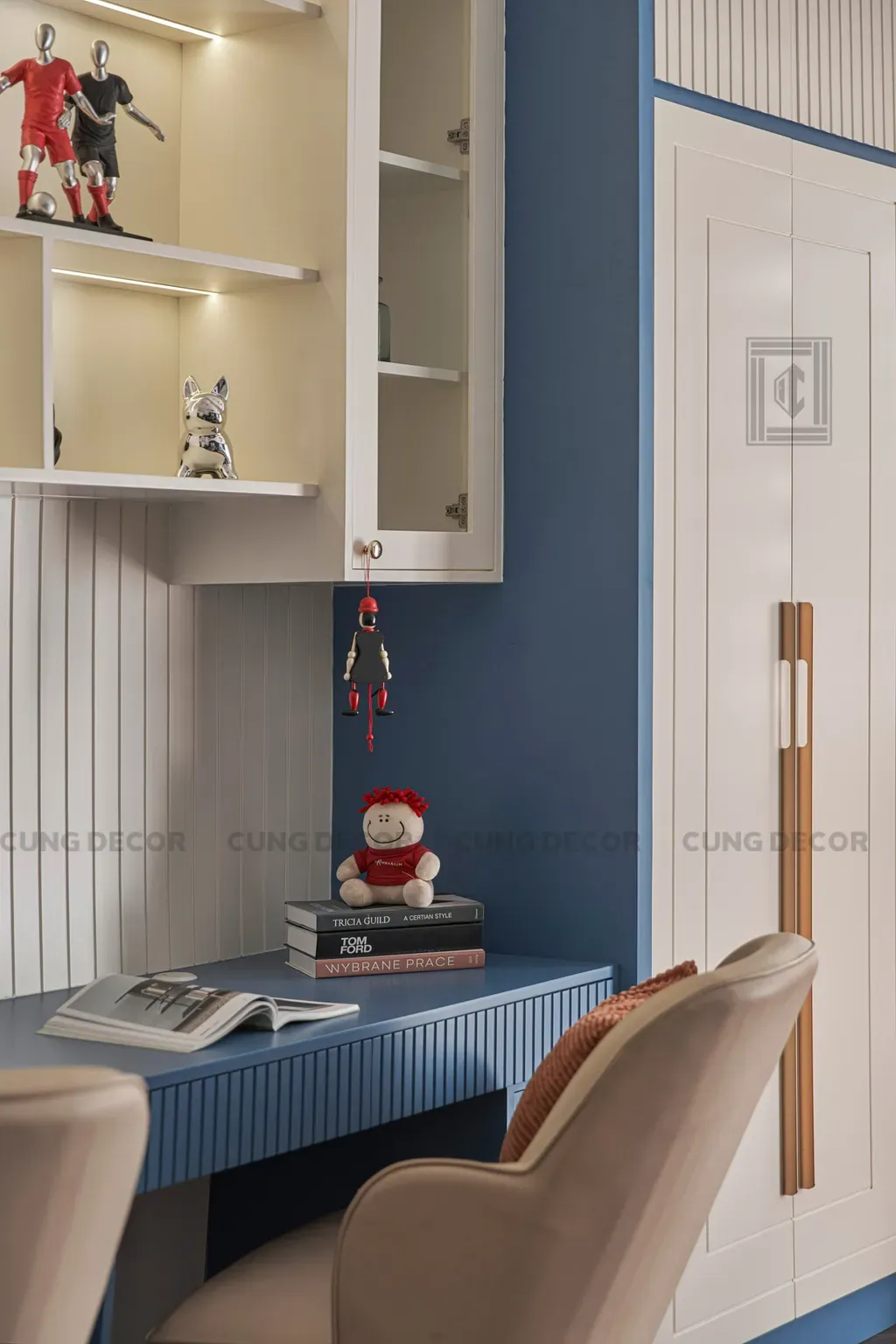 Phòng cho bé - Nhà phố liền kề Lakeview City - Phong cách Bán cổ điển | Space T