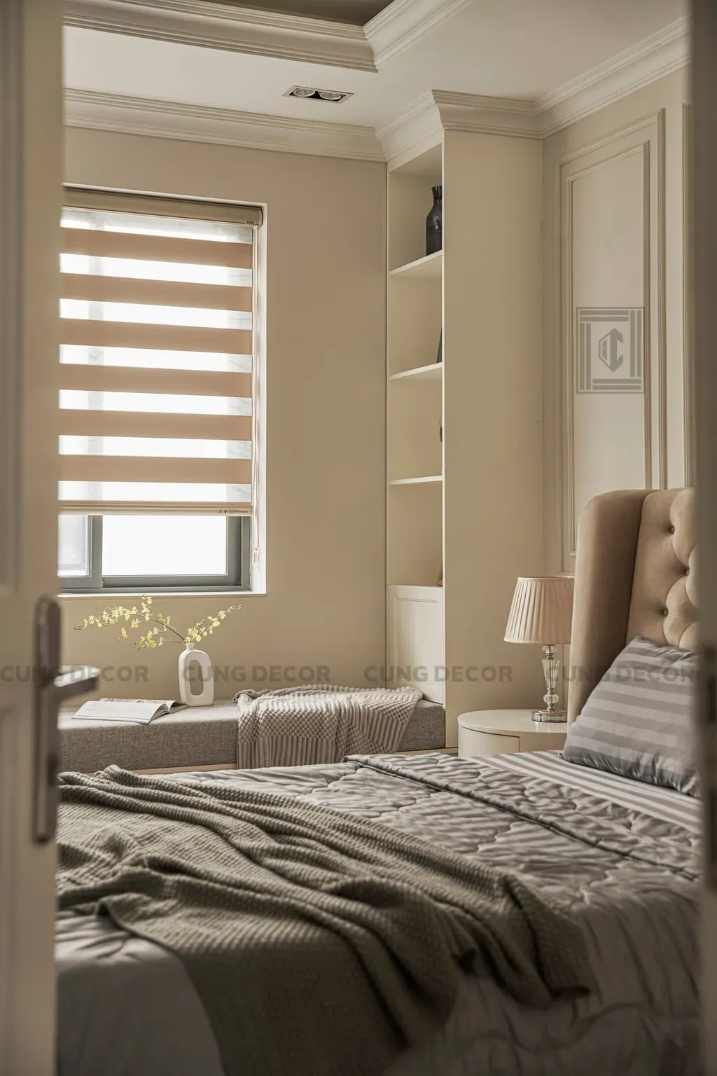 Phòng ngủ - Nhà phố liền kề Lakeview City - Phong cách Bán cổ điển | Space T
